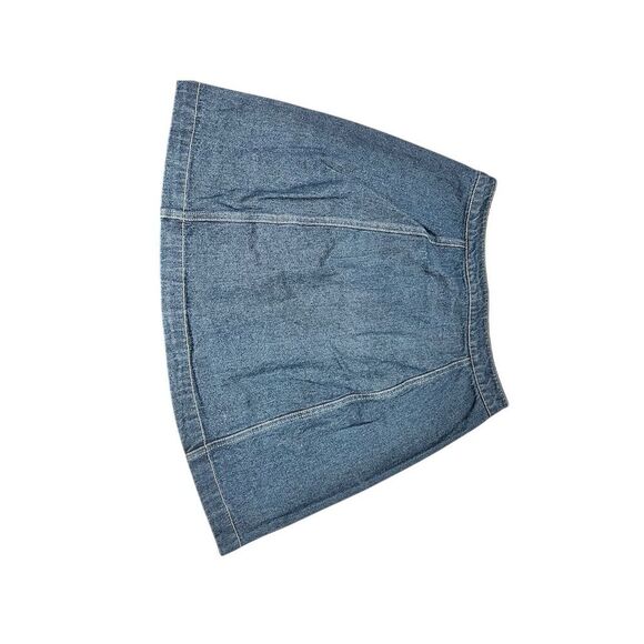 Charlotte Russe Women's Vintage Denim A-Line Mini Skirt Blue Size S - Picture 2 of 4